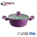 High Quality red die-casting sauce pan